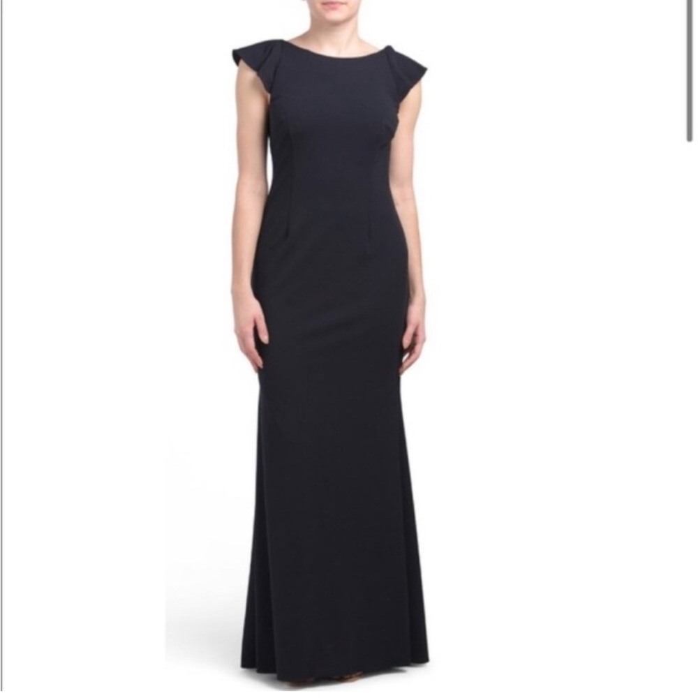 Elegant Black Evening Gown